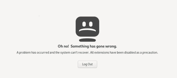 Error message **Figure 1** Error message