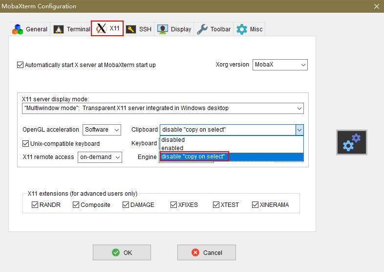 MobaXterm-Configuration